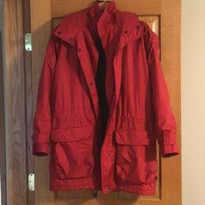 Woolrich Women’s Hydro Max Red Coat Size Large